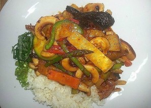 채소오징어덮밥