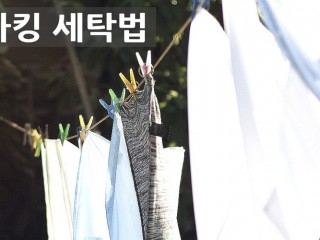 스타킹은 병속에 넣어 세탁을